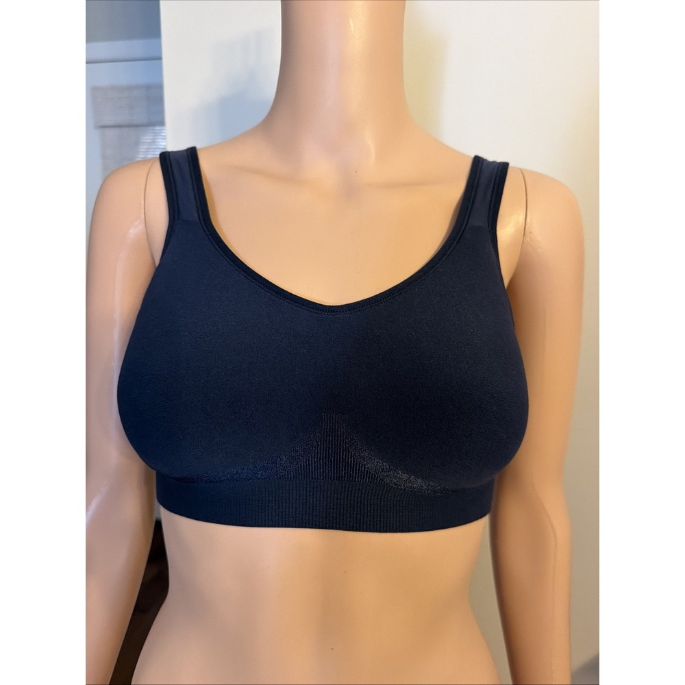 UNDEROUTFIT Comfort Bra #457 Navy Blue Size Small Comfort Bra